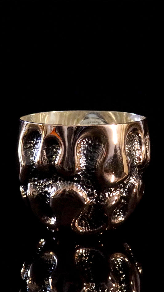 CHASED COPPER TUMBLER # 11