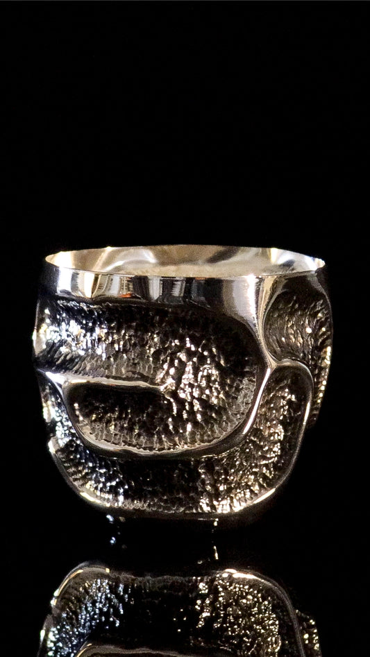 CHASED COPPER TUMBLER # 13