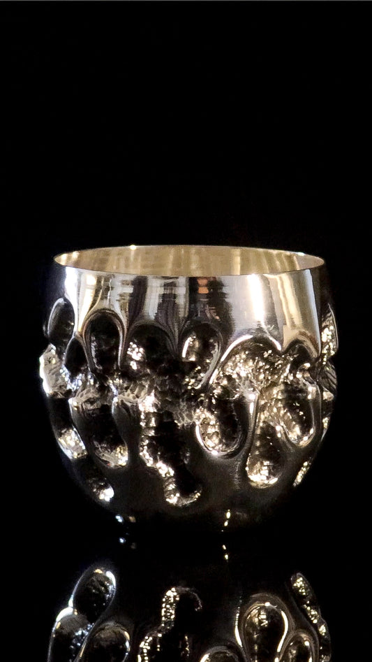 CHASED COPPER TUMBLER # 15