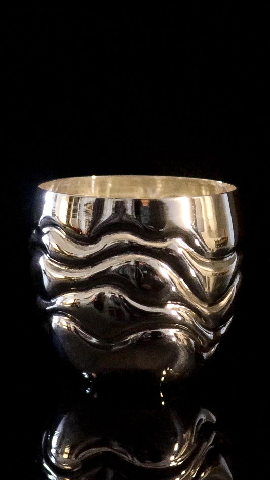 CHASED COPPER TUMBLER # 18