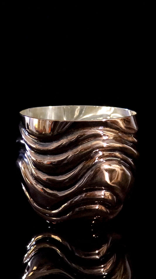 CHASED COPPER TUMBLER # 21