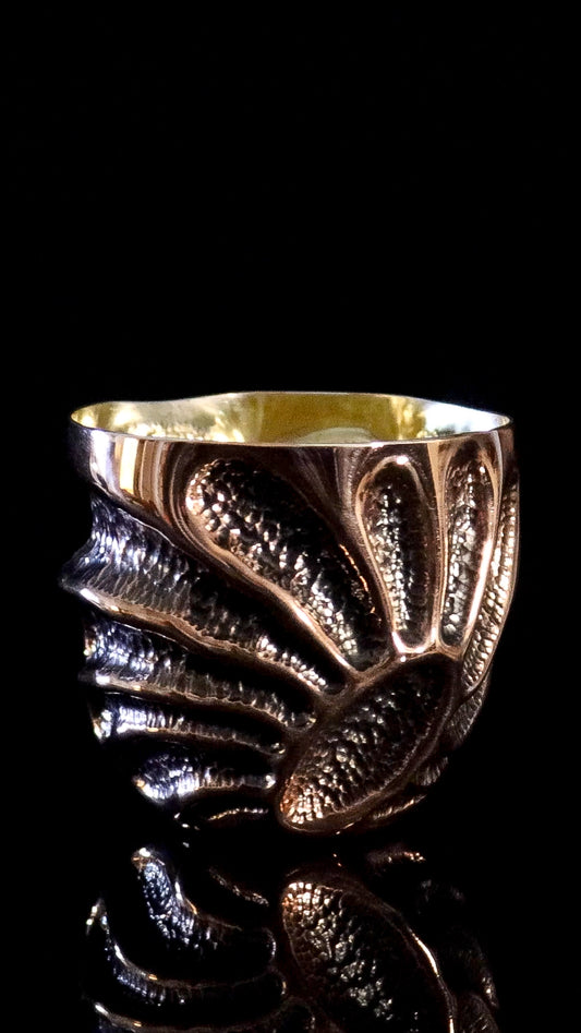CHASED COPPER TUMBLER # 22