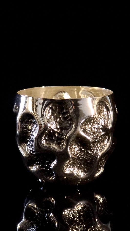 CHASED COPPER TUMBLER # 25