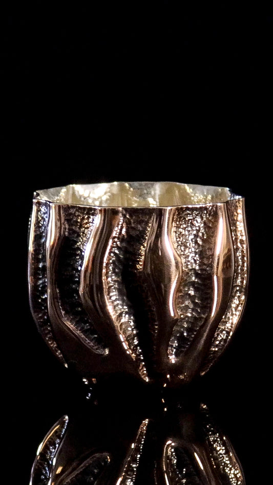 CHASED COPPER TUMBLER # 26