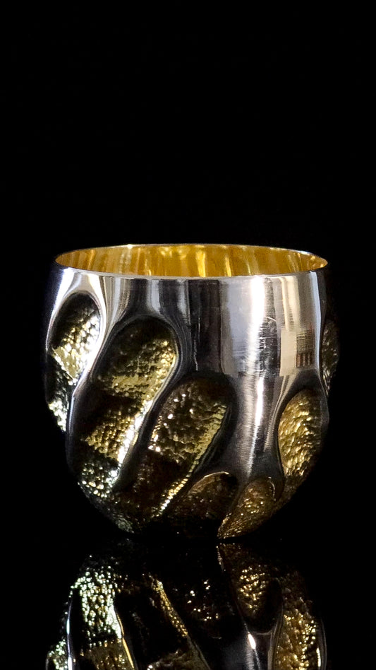 CHASED COPPER TUMBLER # 32