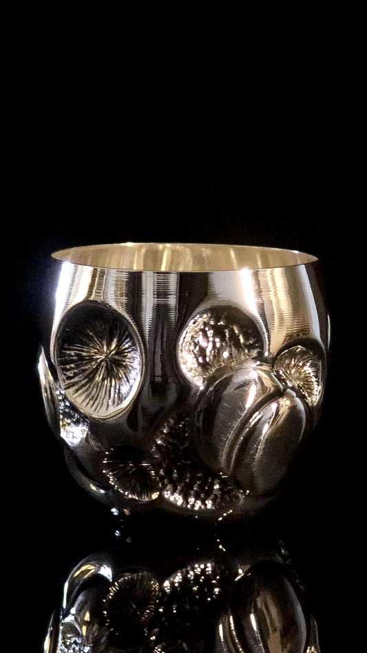 CHASED COPPER TUMBLER # 37