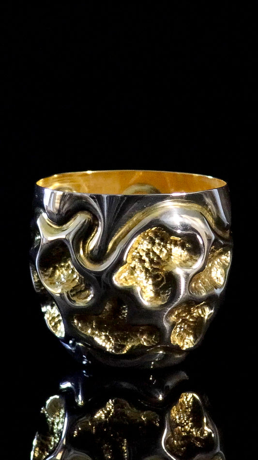 CHASED COPPER TUMBLER # 38
