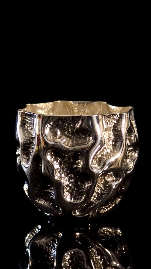 CHASED COPPER TUMBLER # 4