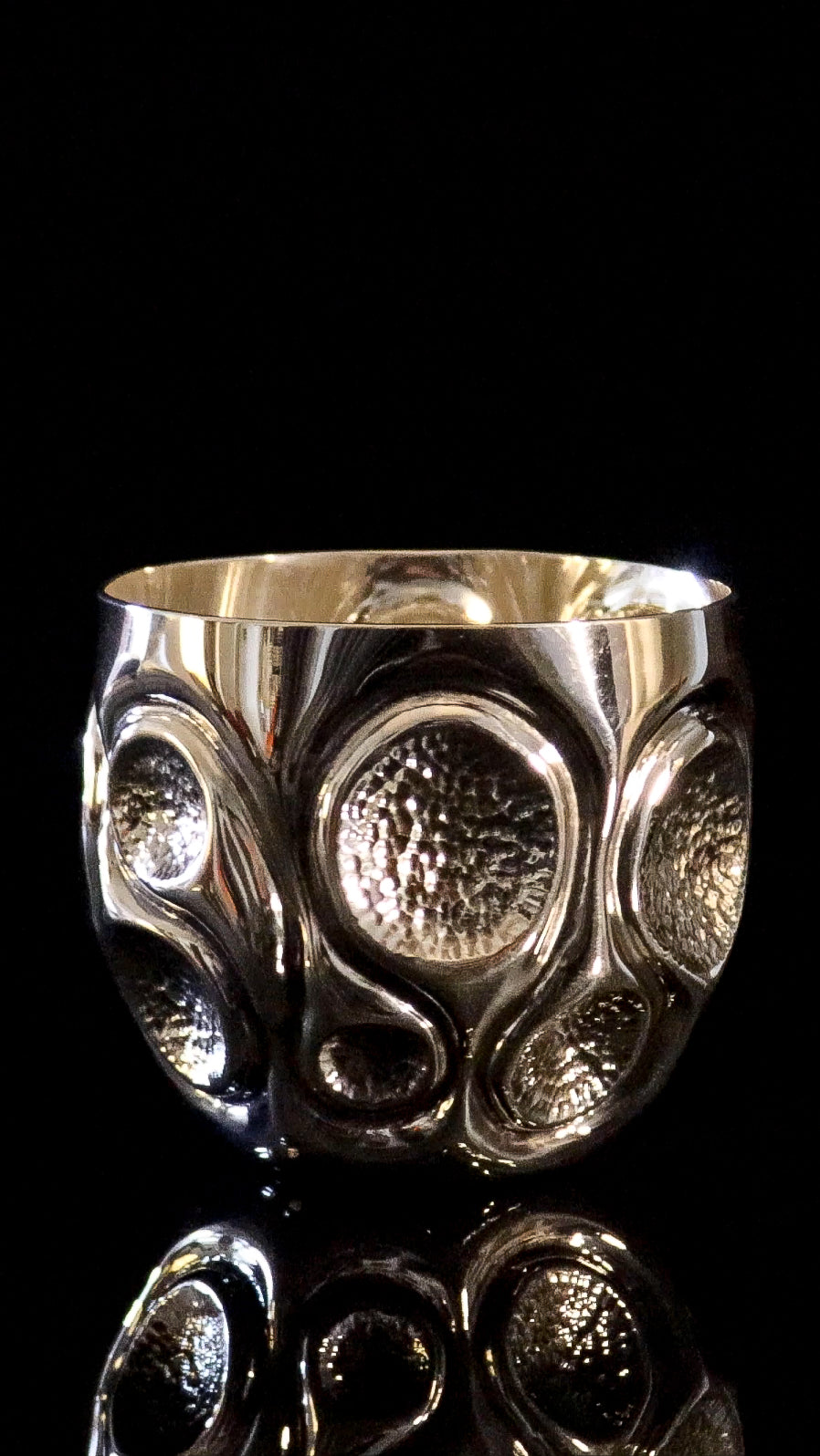 CHASED COPPER TUMBLER # 5