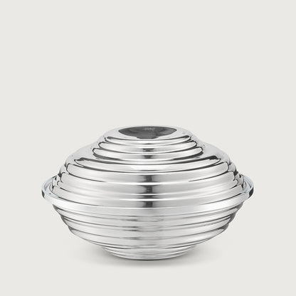 SERRATED SILVER BOWL SET