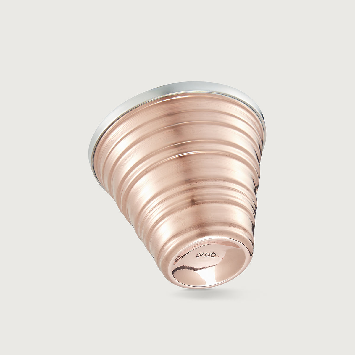 SERRATED COPPER TUMBLER