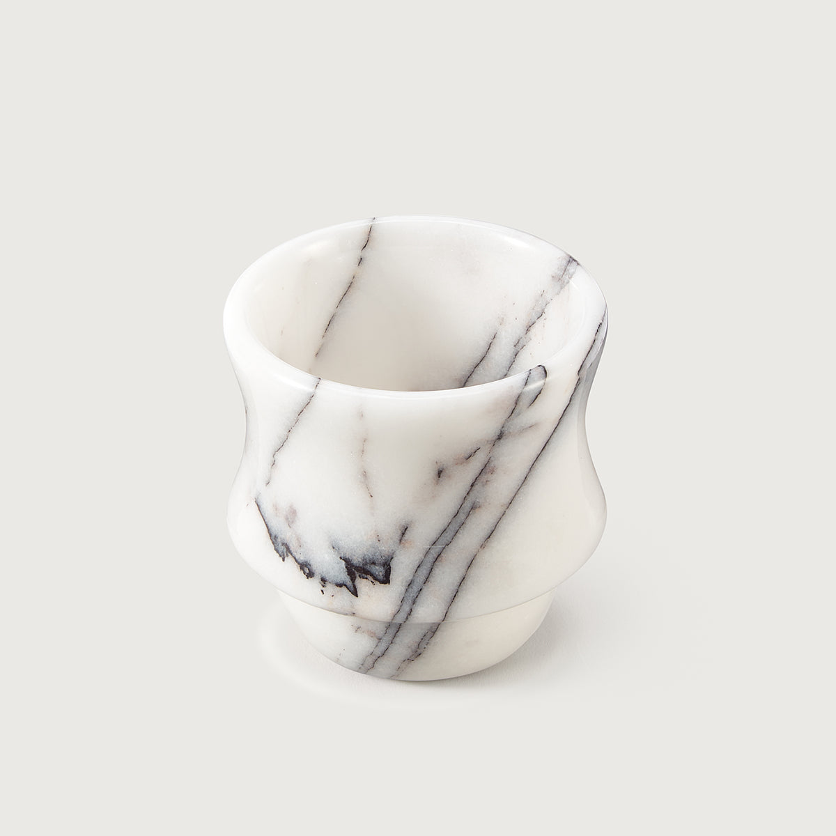 STACKABLE WAVES MARBLE CUP - AFYON LILAC
