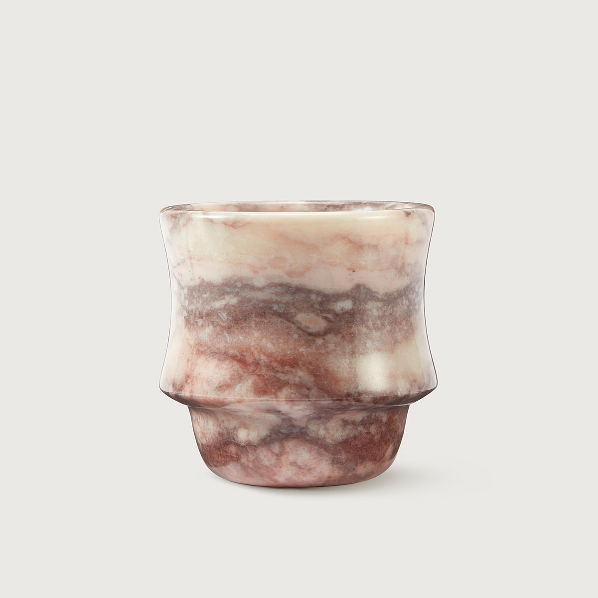 STACKABLE WAVES MARBLE CUP - AFYON RED