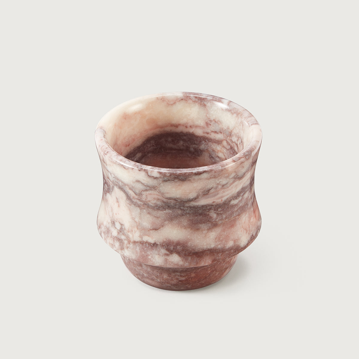 STACKABLE WAVES MARBLE CUP - AFYON RED
