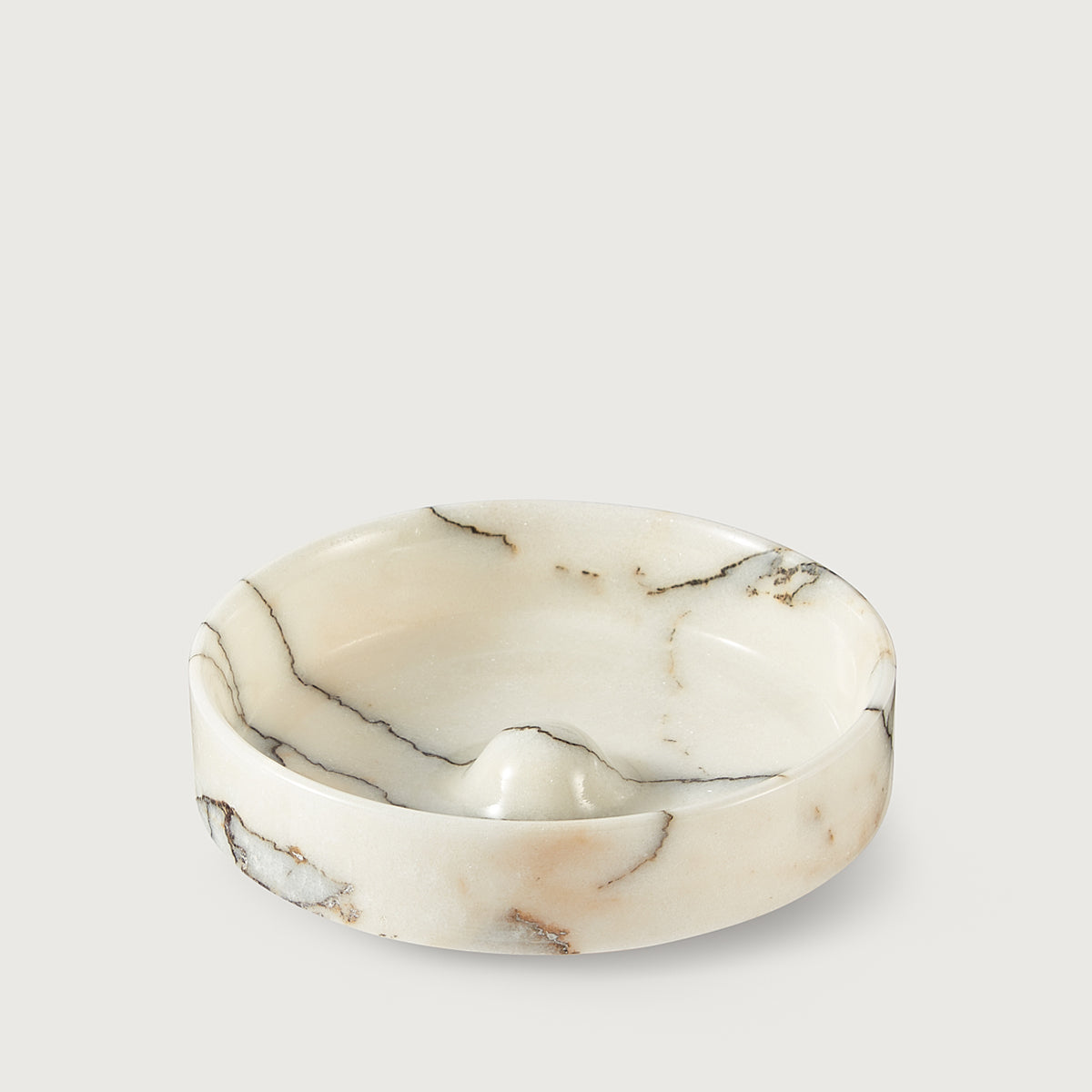TUMBLING MARBLE BOWL - AFYON LILAC