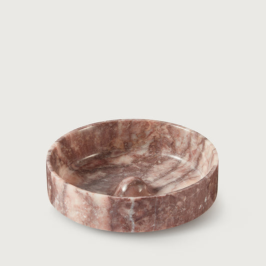 TUMBLING MARBLE BOWL - AFYON RED
