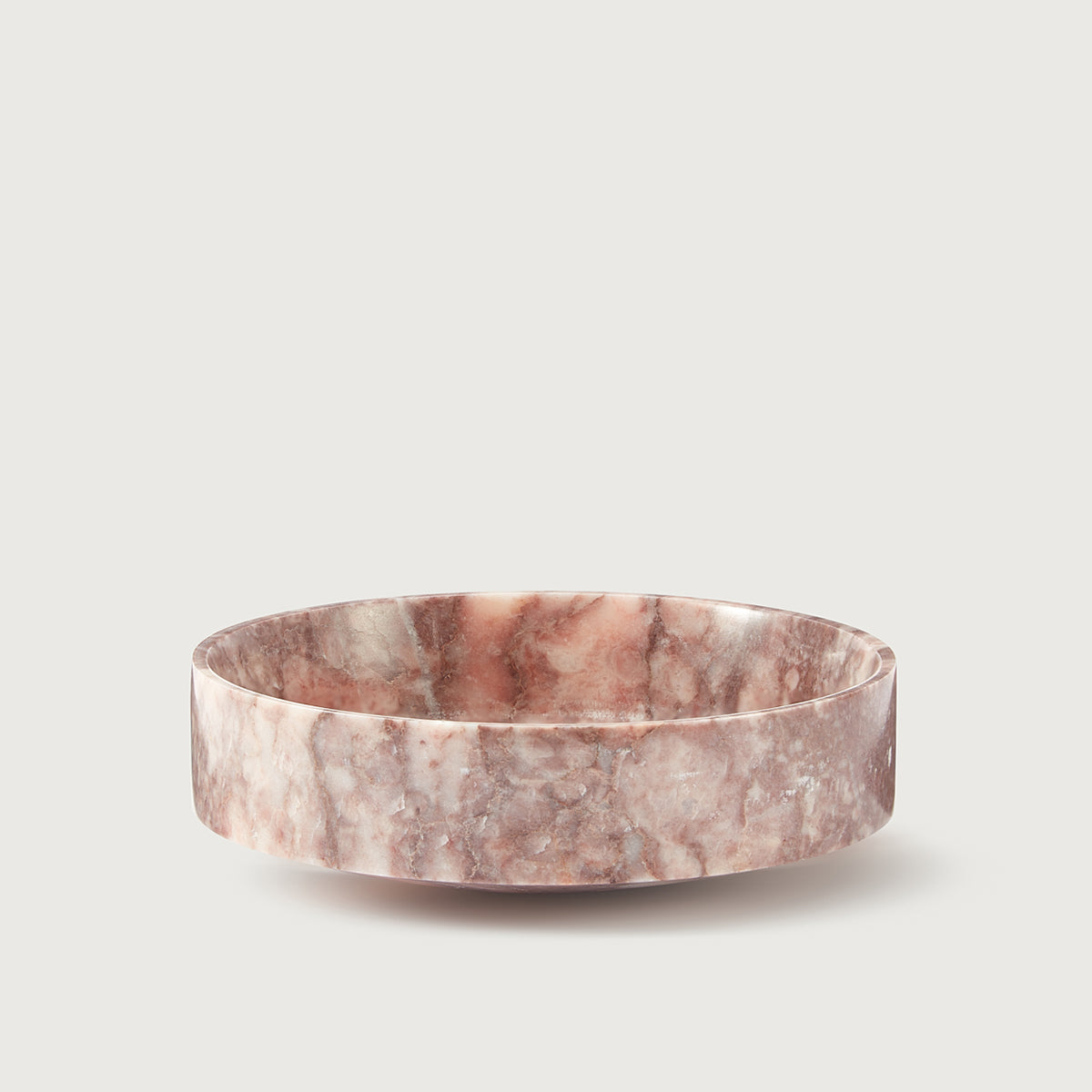 TUMBLING MARBLE BOWL - AFYON RED