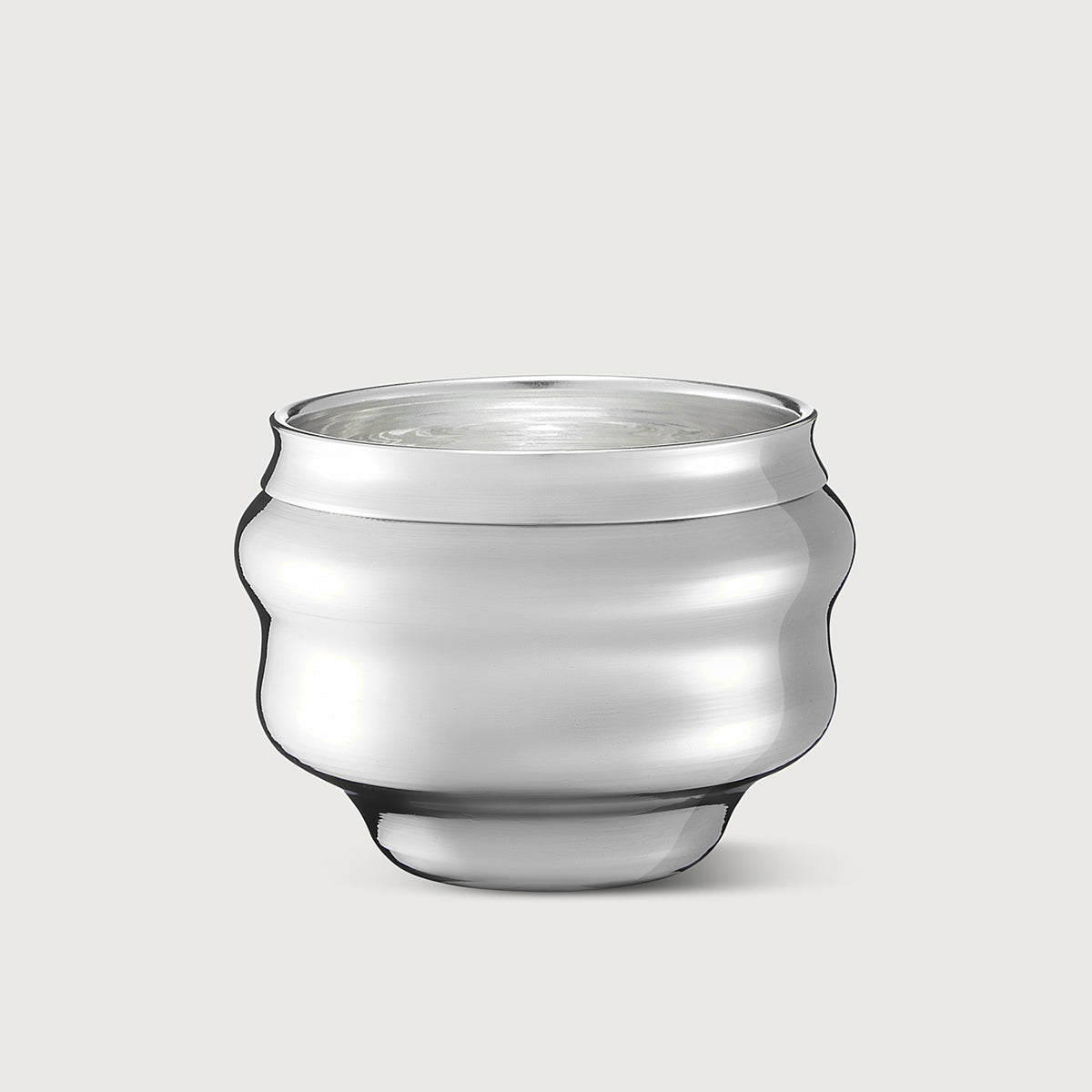 WAVY SILVER TUMBLER